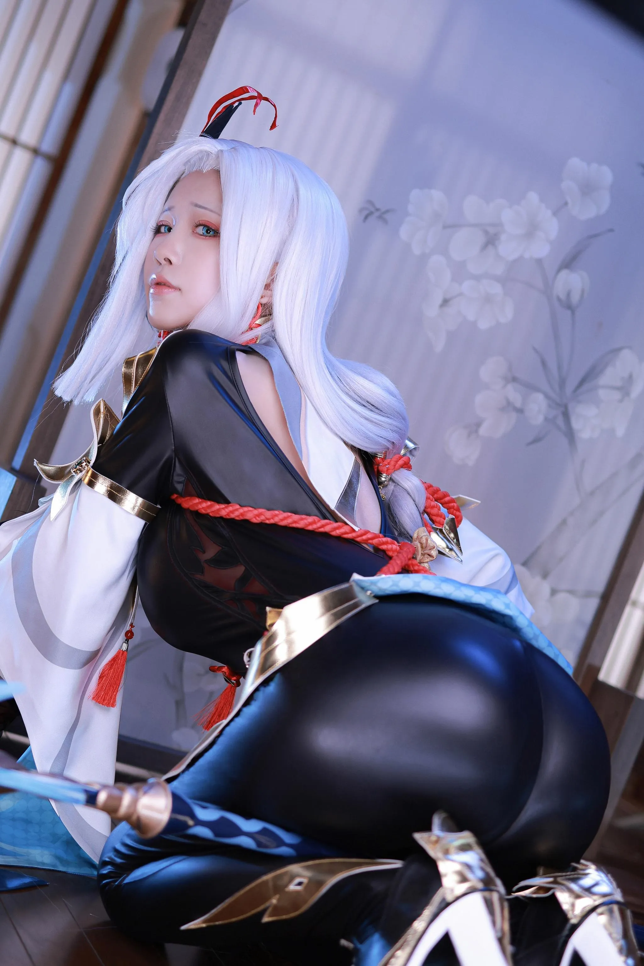 水淼Aqua – NO.110 原神 申鹤 [90P]插图6